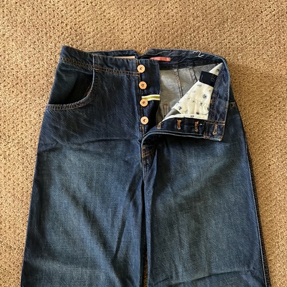 Anthropologie wide leg flare jeans - Picture 2 of 15